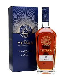 Metaxa 12+ 0,7l  40%  Gift Box